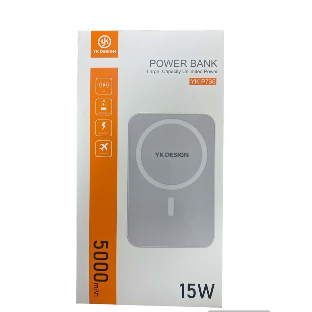 POWER BANK 5000 MAH MAGSAFE YK-P736