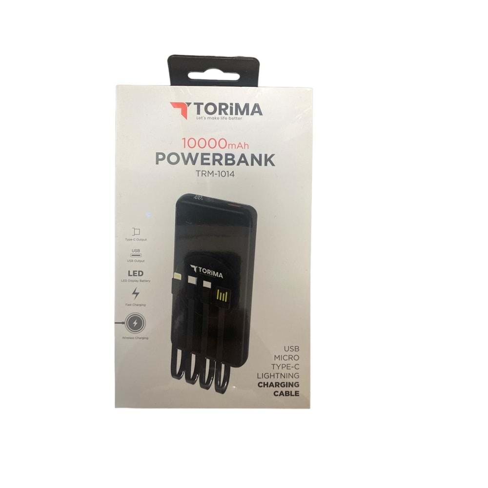 POWER BANK 10000 MAH WİRELESS TRM-1014