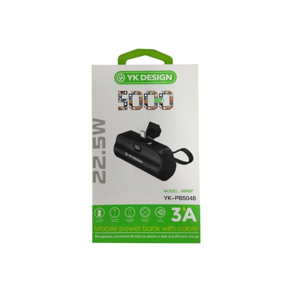 5000 MAH POWER BANK (YK-PB5048)