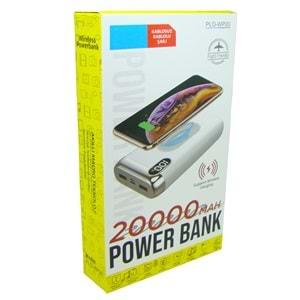 POWER BANK 20000 MAH WİRELESS PLO-WP20
