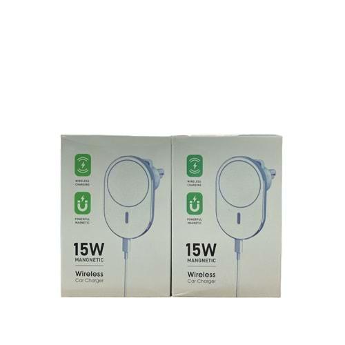 ARAÇ TELEFON TUTUCU WİRELESS 15W-X19