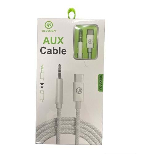 AUX KABLO TYPE-C (YK-AX805)