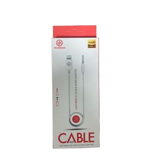 AUX KABLO LIGHTNING (YK-AX800)