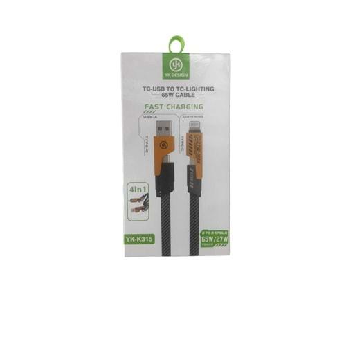 TYPE-C TO TYPE-C KABLO (YK-K315)