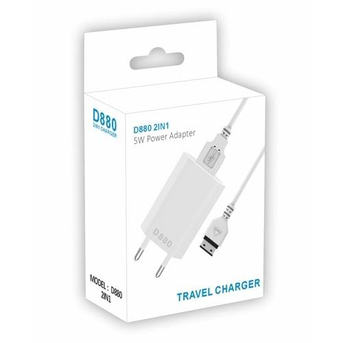 D880 5W ŞARJ 2İN1