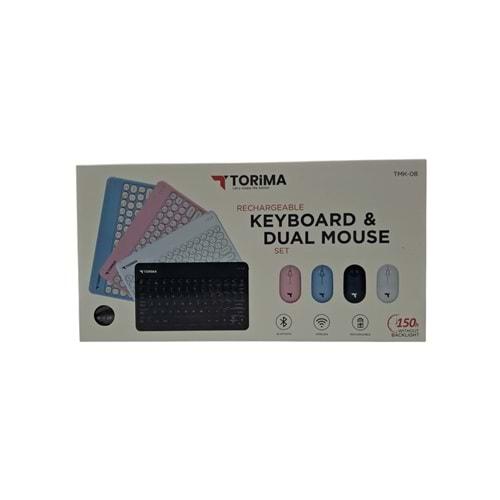KABLOSUZ KLAVYE VE MAUSE (TMK-08)