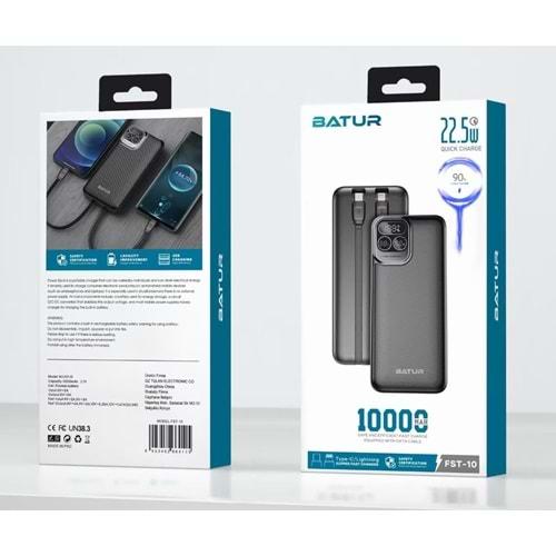 POWER BANK 10000 MAH 22.5W (FST-10)
