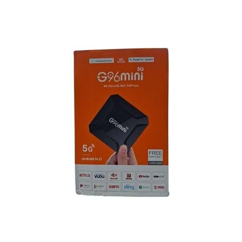 ANDROİD TV BOX 4K (G96 MİNİ)
