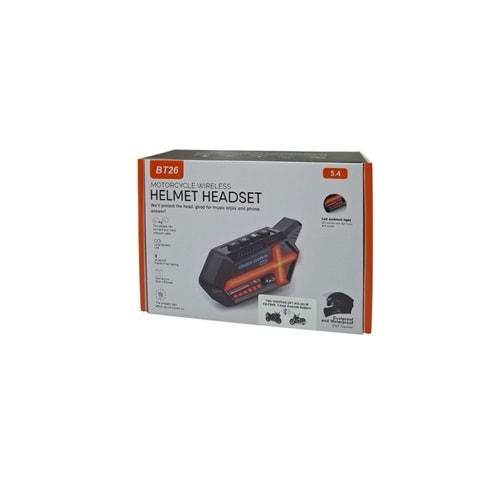 BLUETOOTH İNTERCOM KULAKLIK (BT26)