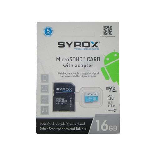 16 GB MİCRO SD(CLASS 10)