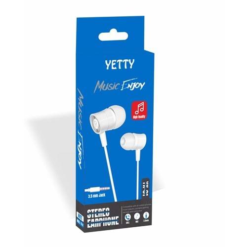 3.5 MM KULAKLIK BEYAZ (YK-01)-10LU