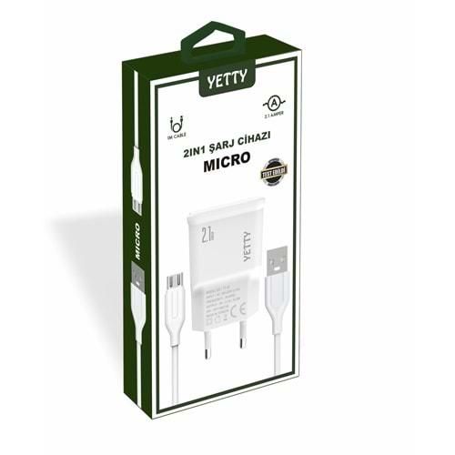 MİCRO 10.5W ŞARJ YETTY (YT-30M)-5Lİ