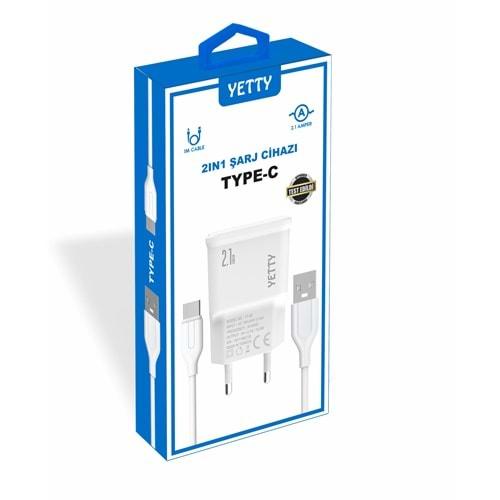 TYPE-C 10.5W ŞARJ YETTY (YT-30T)-5Lİ